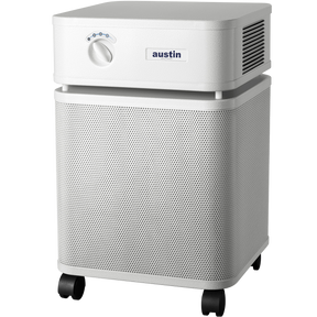 Austin Air HealthMate True Medical-Grade HEPA Air Purifier - Sandstone - Left Angle