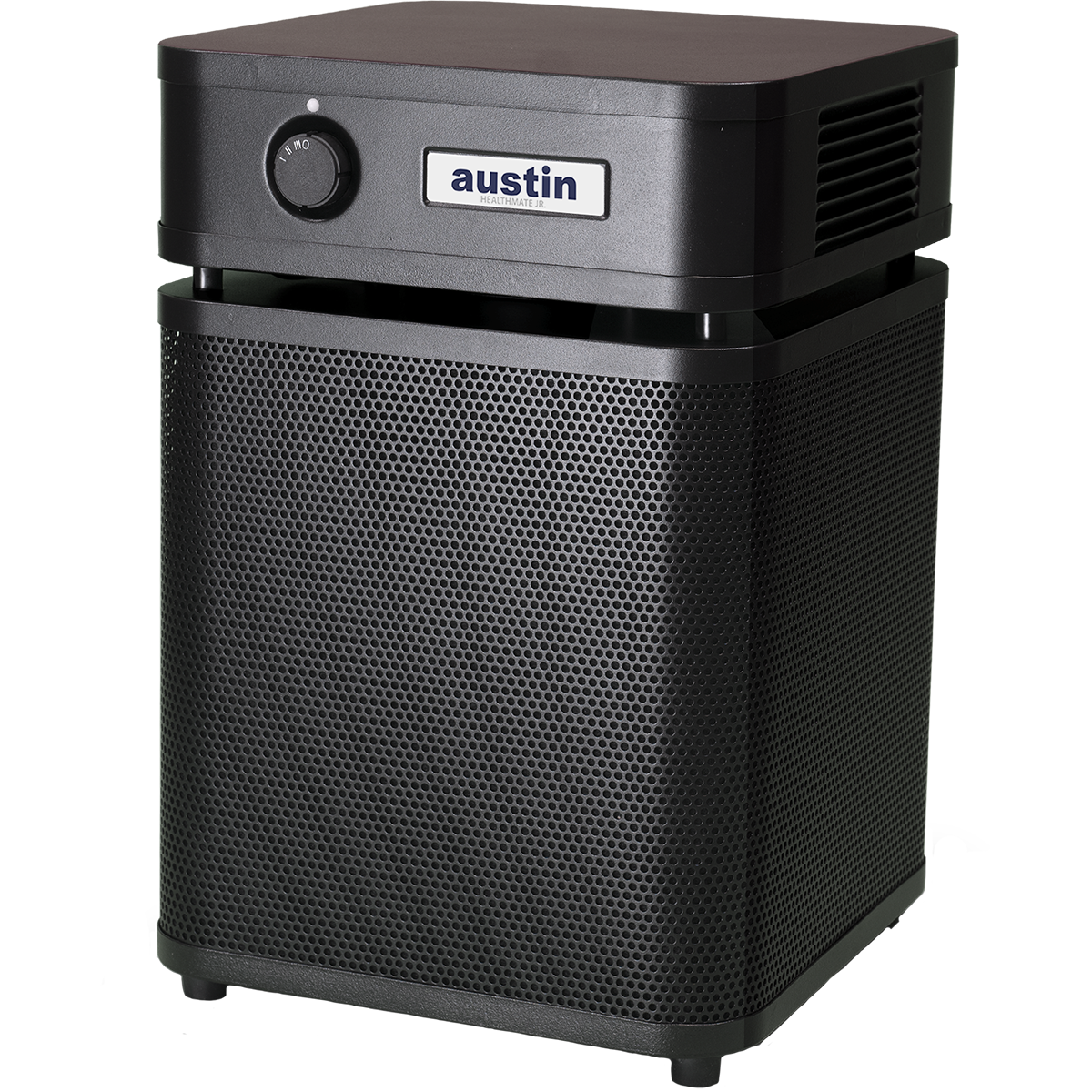 Austin Air Healthmate Jr. Air Purifier - Black - left angle