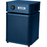 Austin Air Healthmate Jr. Air Purifier - Midnight Blue - left angle