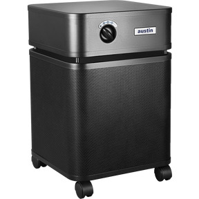 Austin Air HealthMate Plus HEPA Air Purifiers - Black - Right Angle