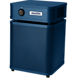 Austin Air Healthmate Plus Jr. Air Purifier - Blue - Left Angle