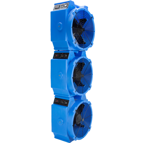 Polar Bear PB-25 Air Mover - Blue Vertical Stack