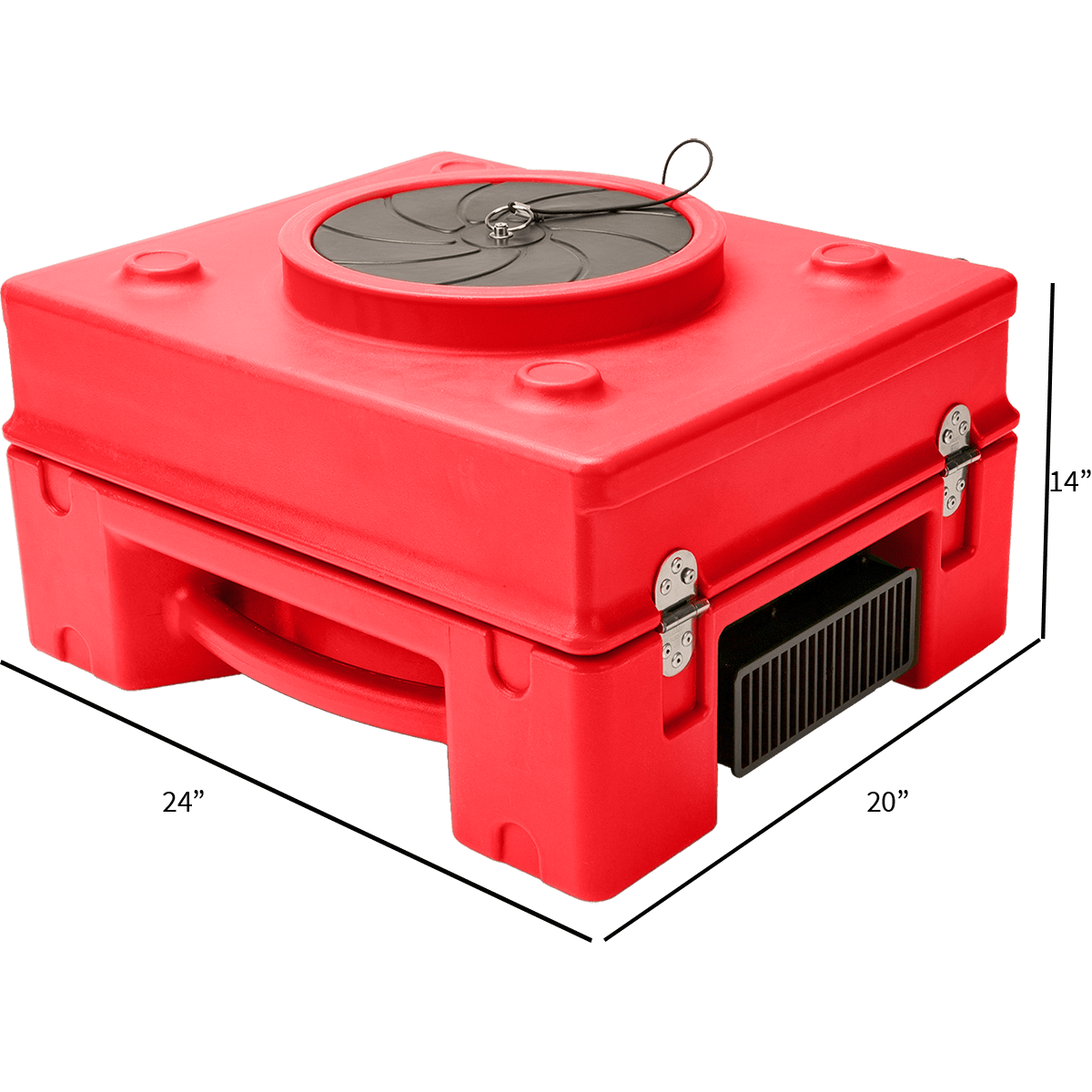 B-Air Raptor 650 Air Scrubber - Dimensions