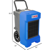 B-Air Vantage LGR 2200 Dehumidifier - Dimensions
