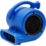 B-Air Vent VP-25 Air Mover - Blue Left Angle