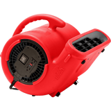 B-Air VP-33 Air Mover - Red Angle View