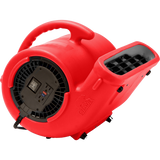 B-Air VP-33 Air Mover - Red Angle View
