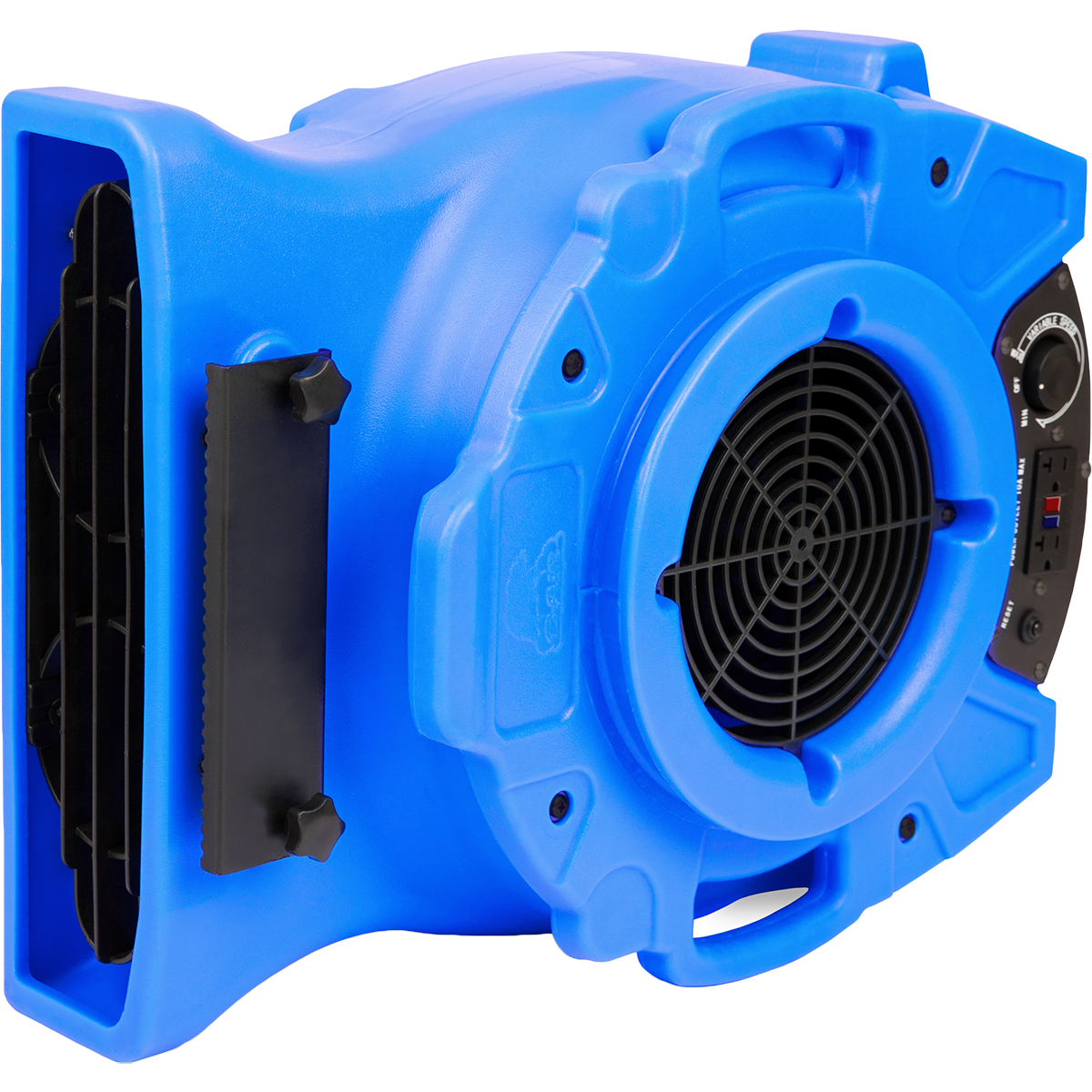 B-Air Ventlo-25 Low Profile Air Mover - Side Angle