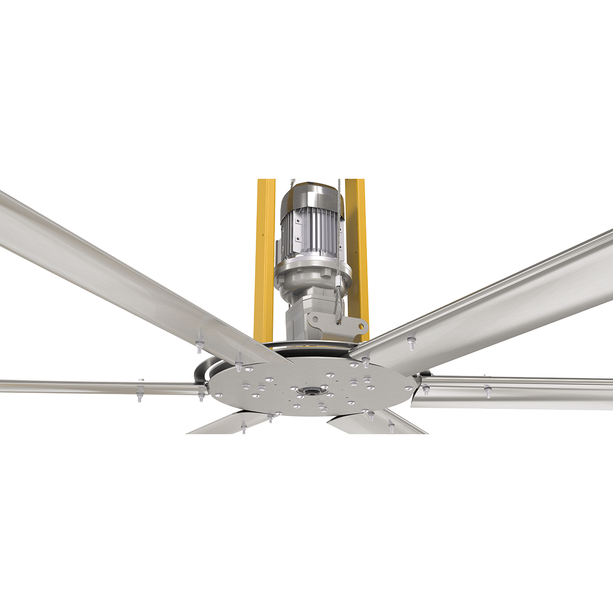 Big Ass Fans 14-Foot Basic 6 HVLS Ceiling Fan - Close-up