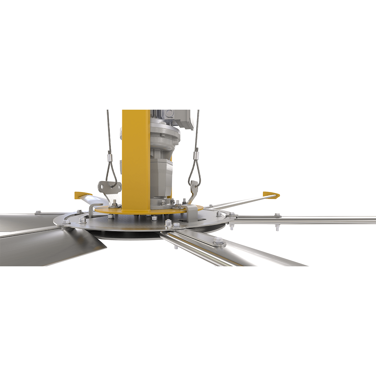 Big Ass Fans 14-Foot Basic 6 HVLS Ceiling Fan - Close-up