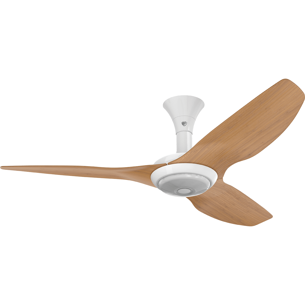 Big Ass Fans 52-in Haiku Caramel Bamboo Smart Ceiling Fan w/ LED Light