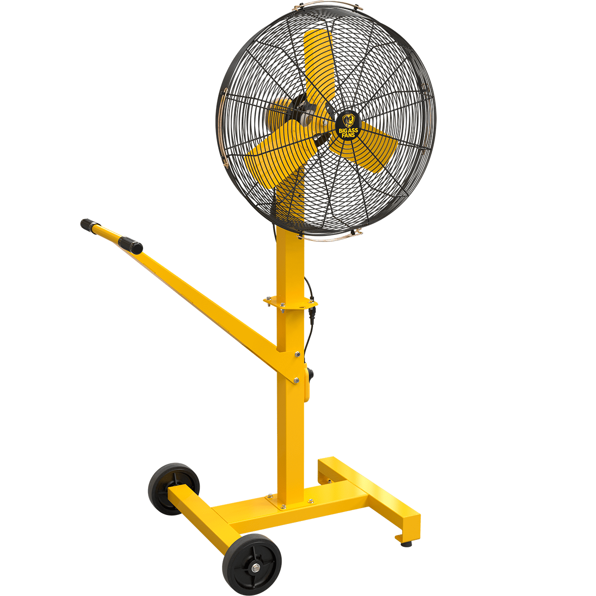 Big Ass Fans AirEye Low Rider Pedestal Fan - 24-inch - Angle