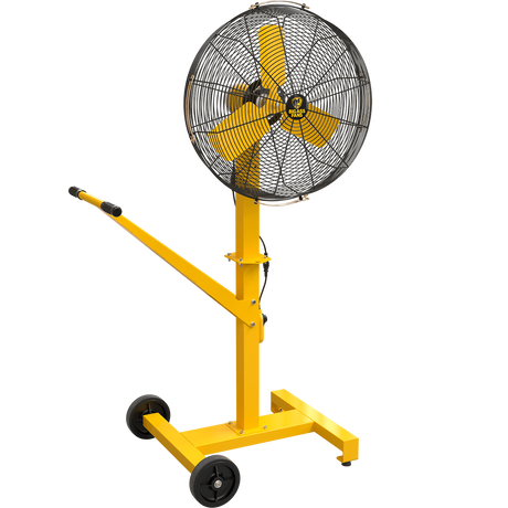 Big Ass Fans AirEye Low Rider Pedestal Fan - 24-inch - Angle