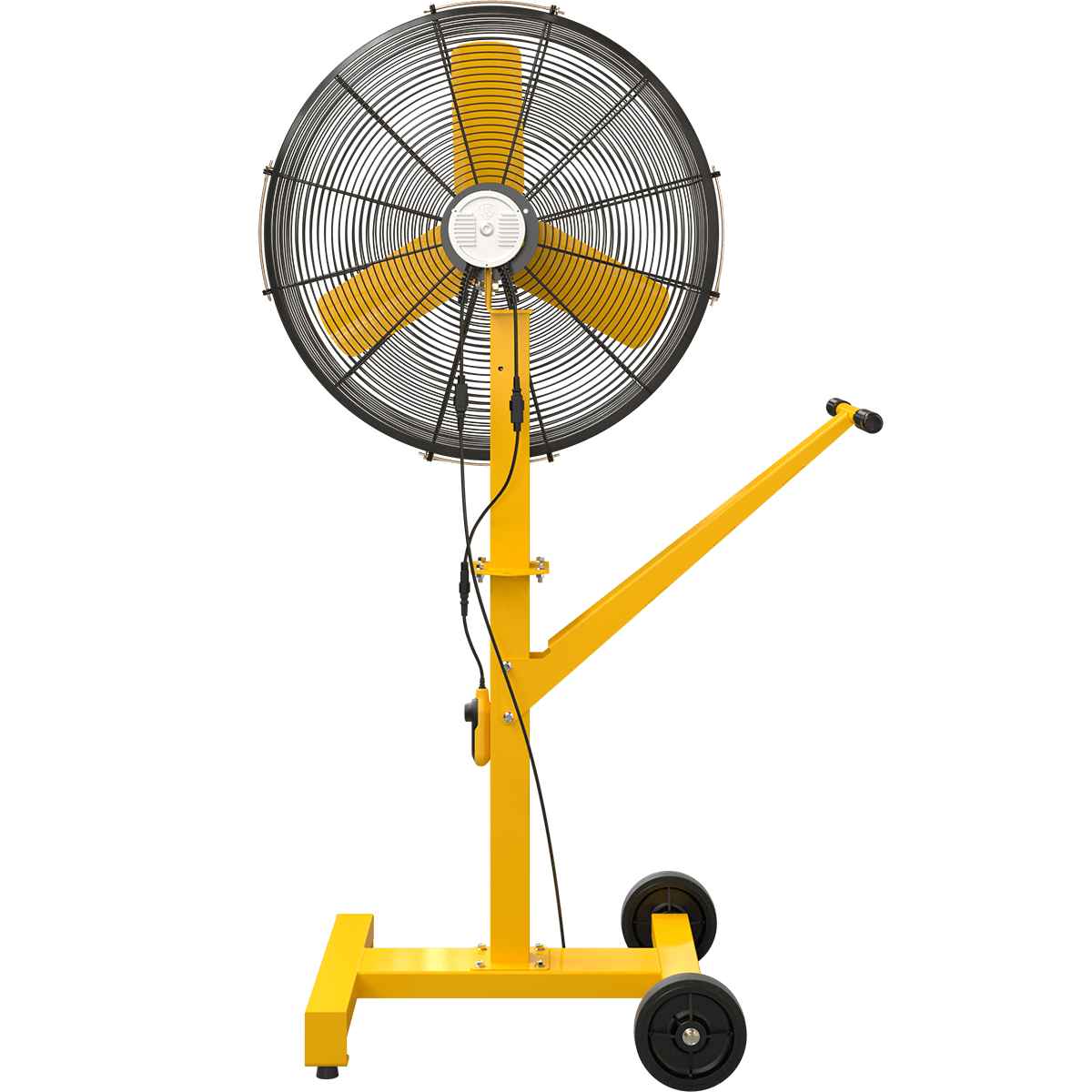 Big Ass Fans AirEye Low Rider Pedestal Fan - 30-inch - Back
