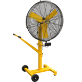Big Ass Fans AirEye Low Rider Pedestal Fan - 36-in with AEOS - Angle