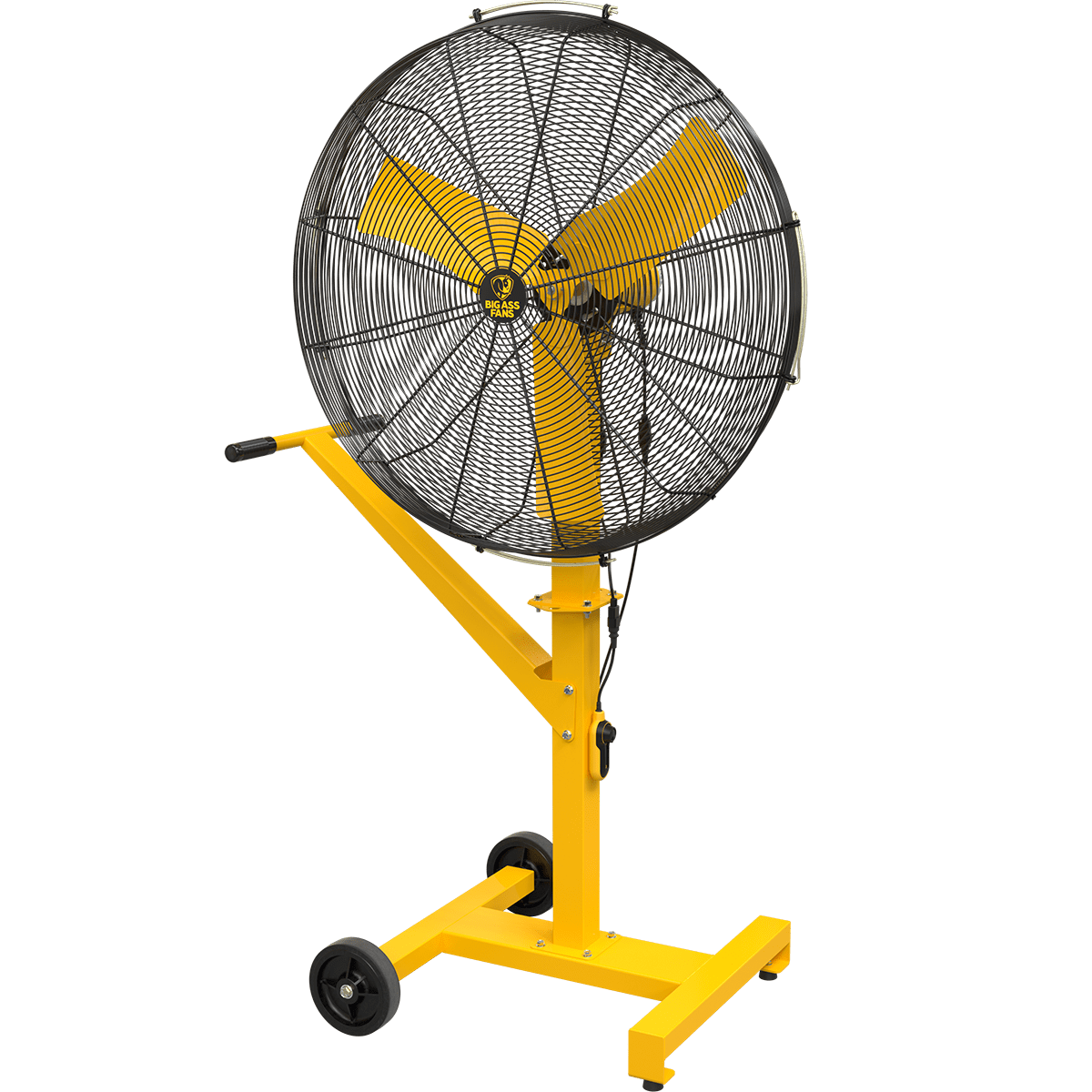 Big Ass Fans AirEye Low Rider Pedestal Fan - 36-in - Angle