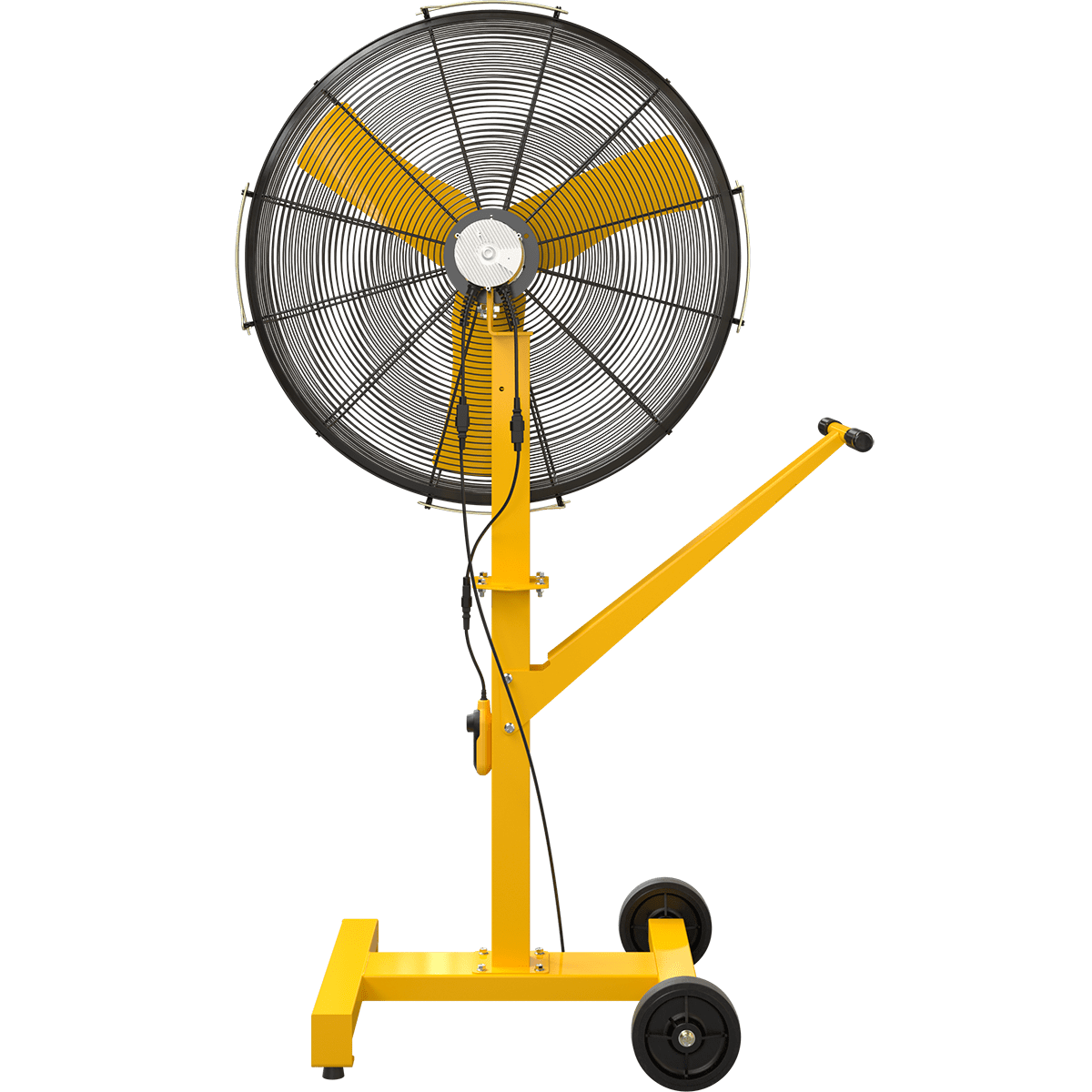 Big Ass Fans AirEye Low Rider Pedestal Fan - 36-in - Back