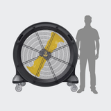 Big Ass Fans Bandit 42-In 11,044 CFM Portable Barrel Floor Fan - Scale