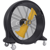 Big Ass Fans Bandit 42-In 11,044 CFM Portable Barrel Floor Fan Yellow - Angle