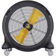 Big Ass Fans Bandit 42-In 11,044 CFM Portable Barrel Floor Fan Yellow - Main