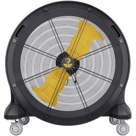 Big Ass Fans Bandit 42-In 11,044 CFM Portable Barrel Floor Fan Yellow - Main