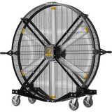 Big Ass Fans Black Jack 6 Ft. Indoor/Outdoor Portable Barrel Fan - Angle