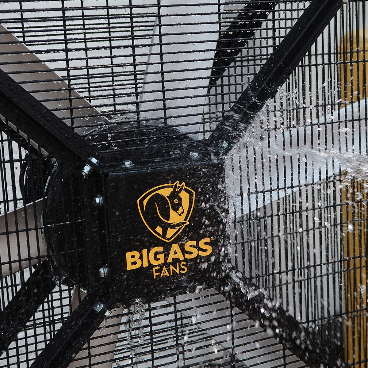 Big Ass Fans Black Jack 6 Ft. Indoor/Outdoor Portable Barrel Fan