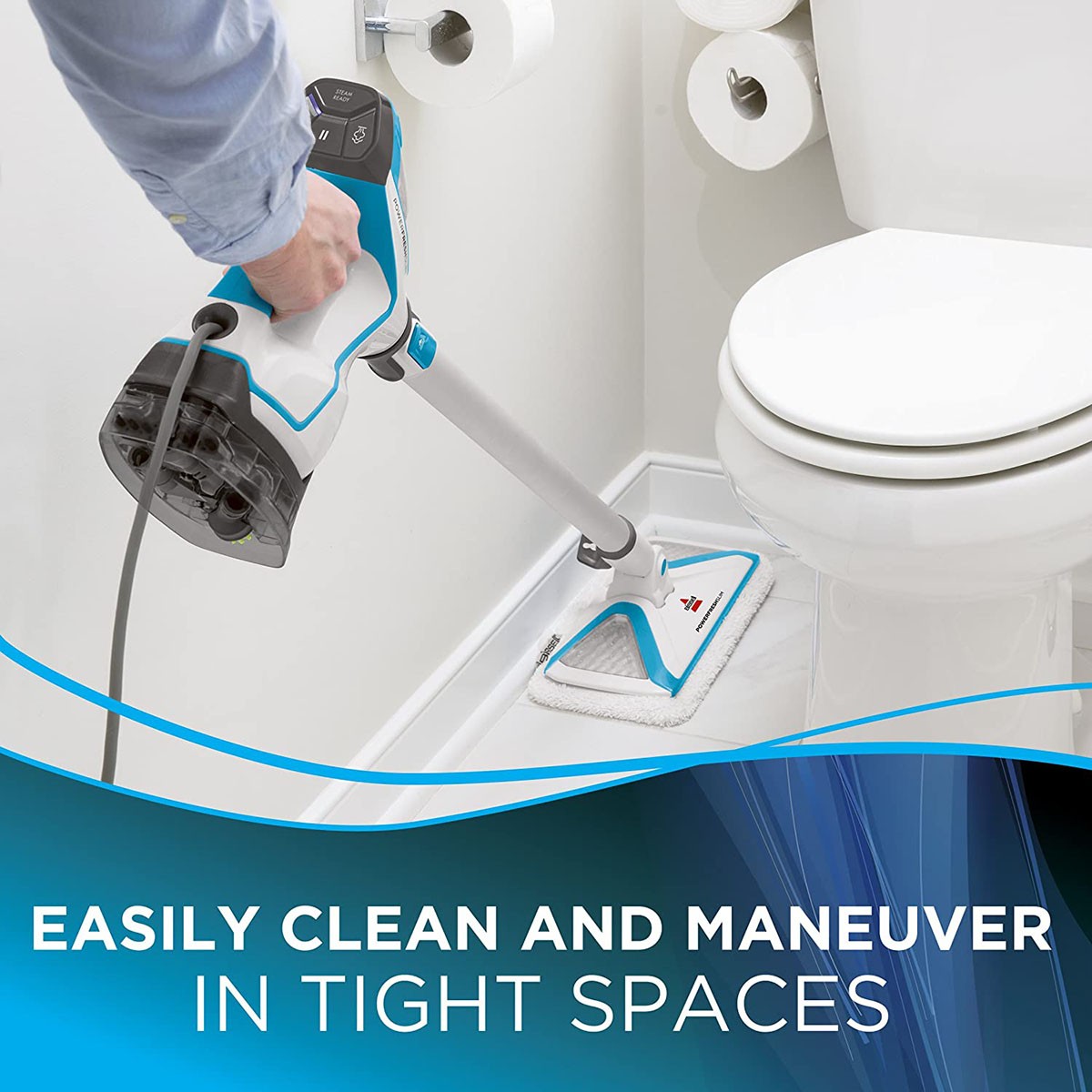 Bissell PowerFresh Slim 3-in-1 Steam Mop & Handheld Steam Cleaner