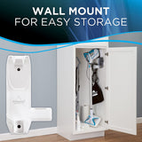 Bissell PowerFresh Slim 3-in-1 Steam Mop & Handheld Steam Cleaner - Mounts on the wall for convenient storage.