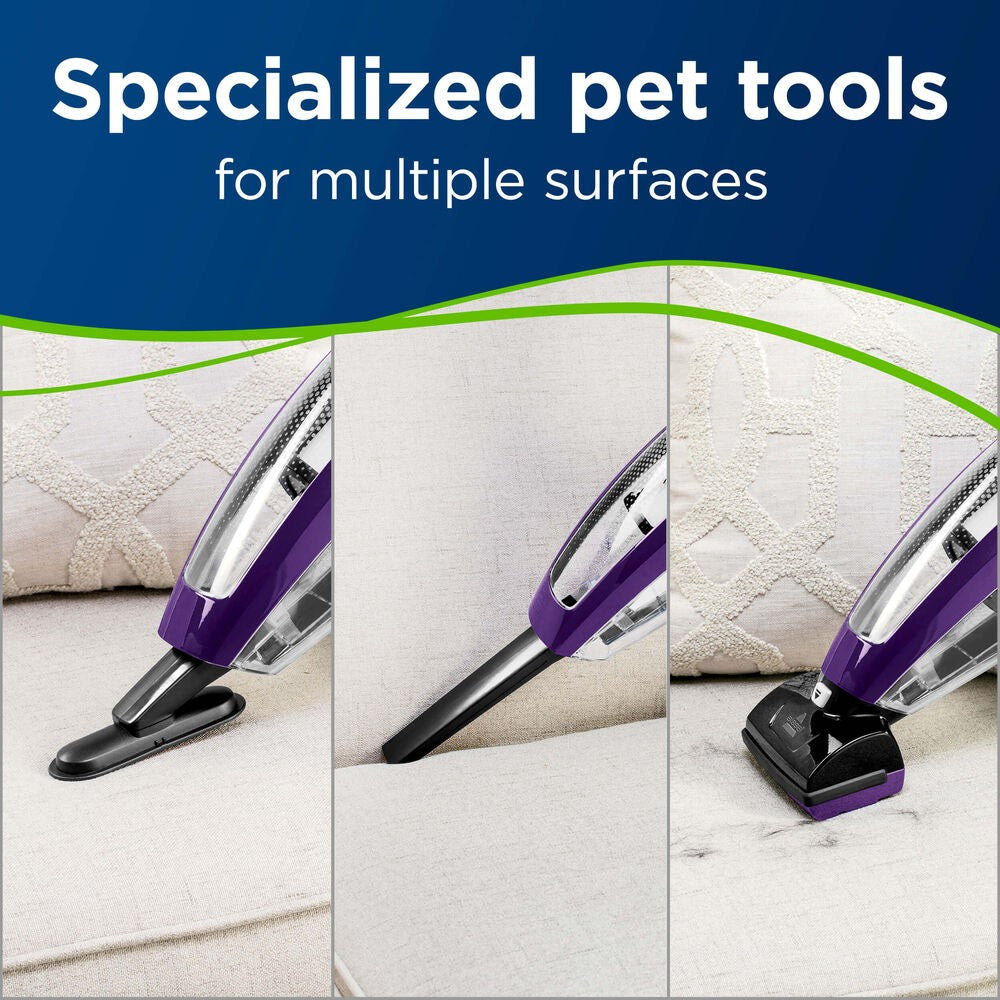 Bissell Pet Hair Eraser Lithium Ion Cordless Handheld Vacuum - Multiple Surfaces