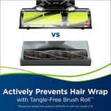 Bissell Pet Hair Eraser Turbo Rewind Vacuum - Tangle-free brushroll actively prevents hair wrap. 