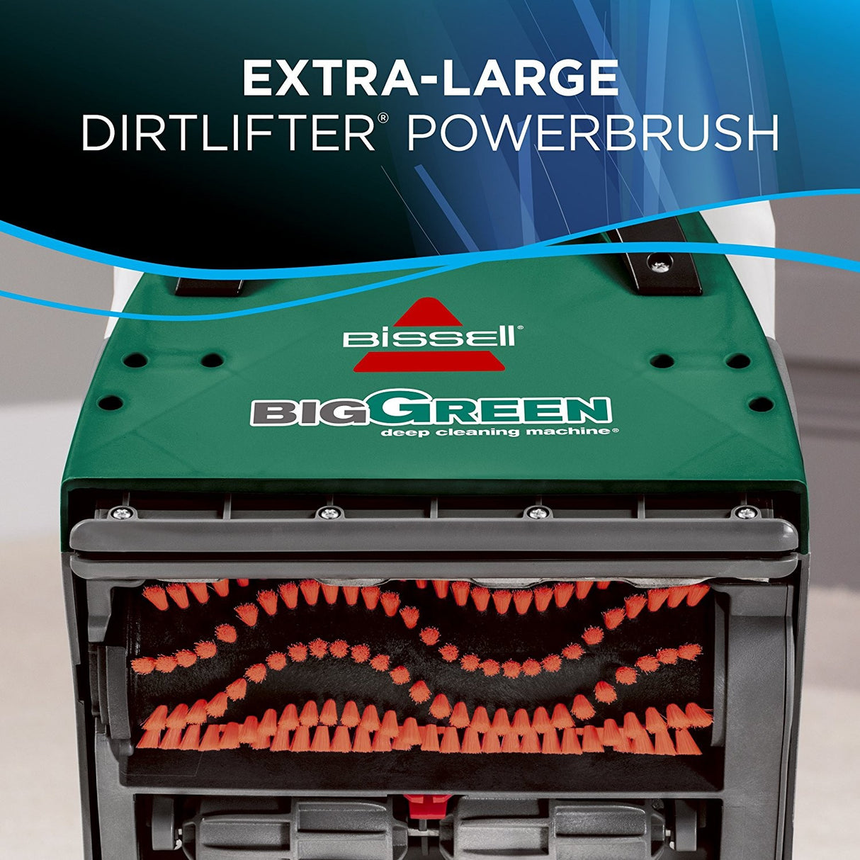 Bissell Big Green Deep Carpet Cleaning Machine 86T3 - dirt lifter