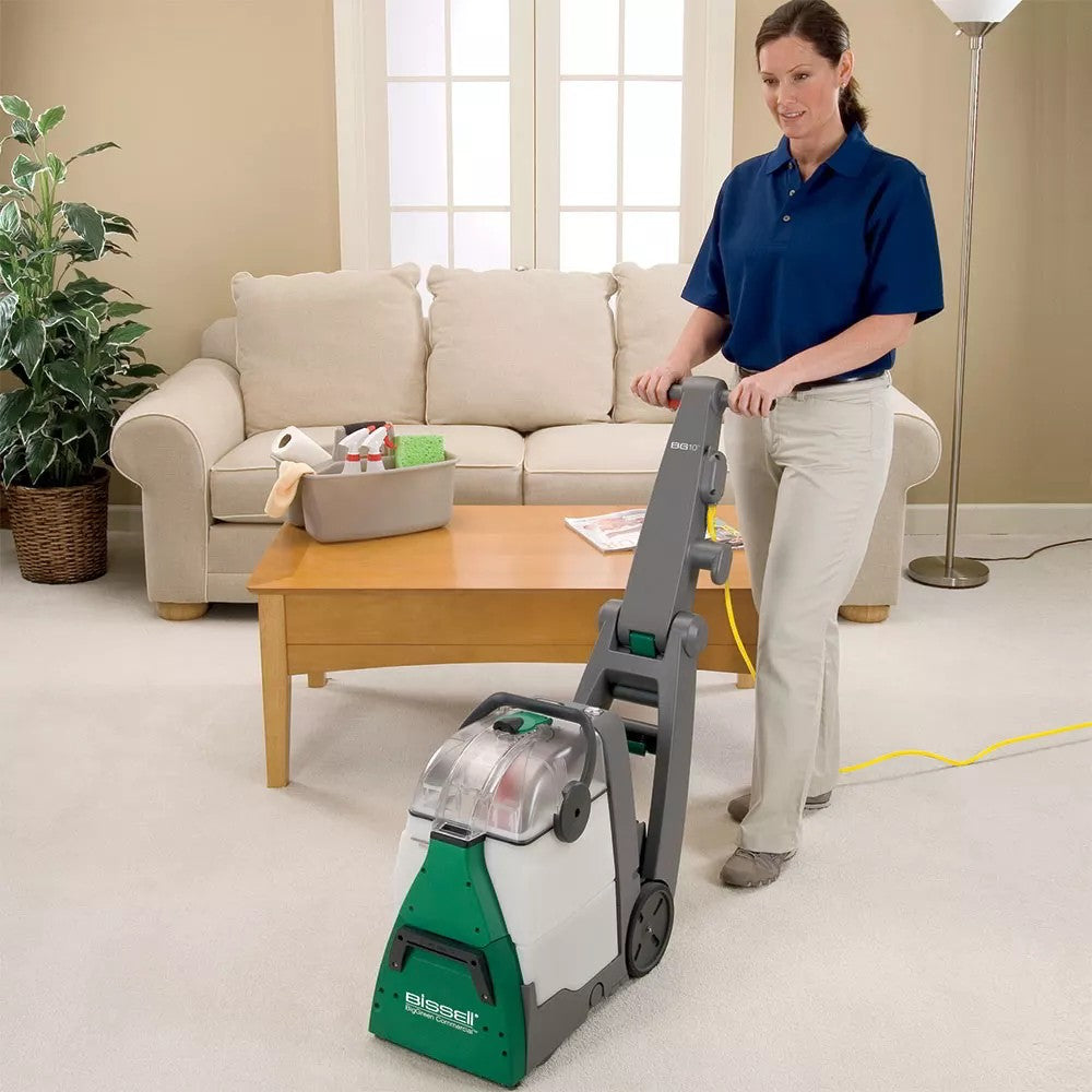 Bissell Big Green Deep Carpet Cleaning Machine 86T3 - cleaning living room