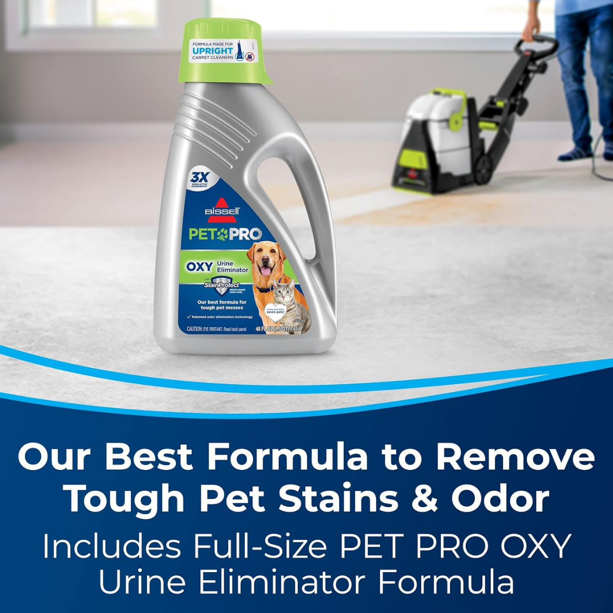 Bissell Big Green Pet Pro Carpet Cleaner - Infographic 5