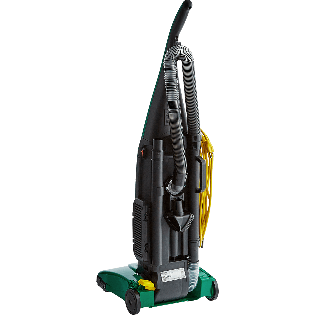 Bissell BigGreen 13-in ProBag Upright Commercial Vacuum - Back Angle View