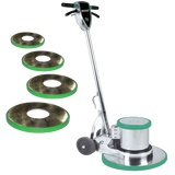 Bissell BigGreen Pro FMC Floor Buffers w/ Aprons - w/ Aprons