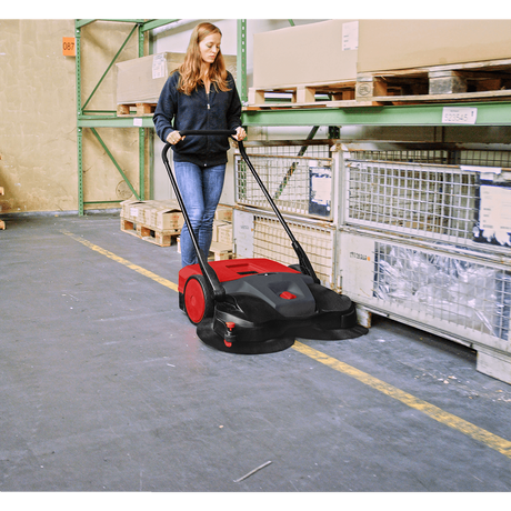 Bissell BigGreen Triple Brush Walk Behind Sweepers - Lifestyle 1
