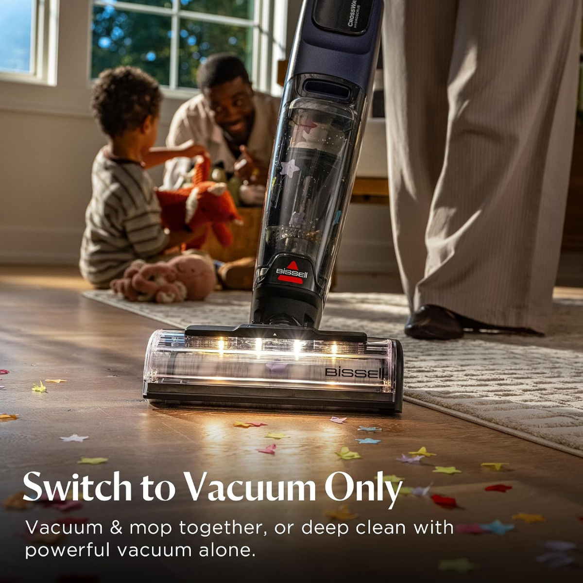 Bissell CrossWave HydroScrub All-in-One Multi-Surface Vacuum - Infographic 4