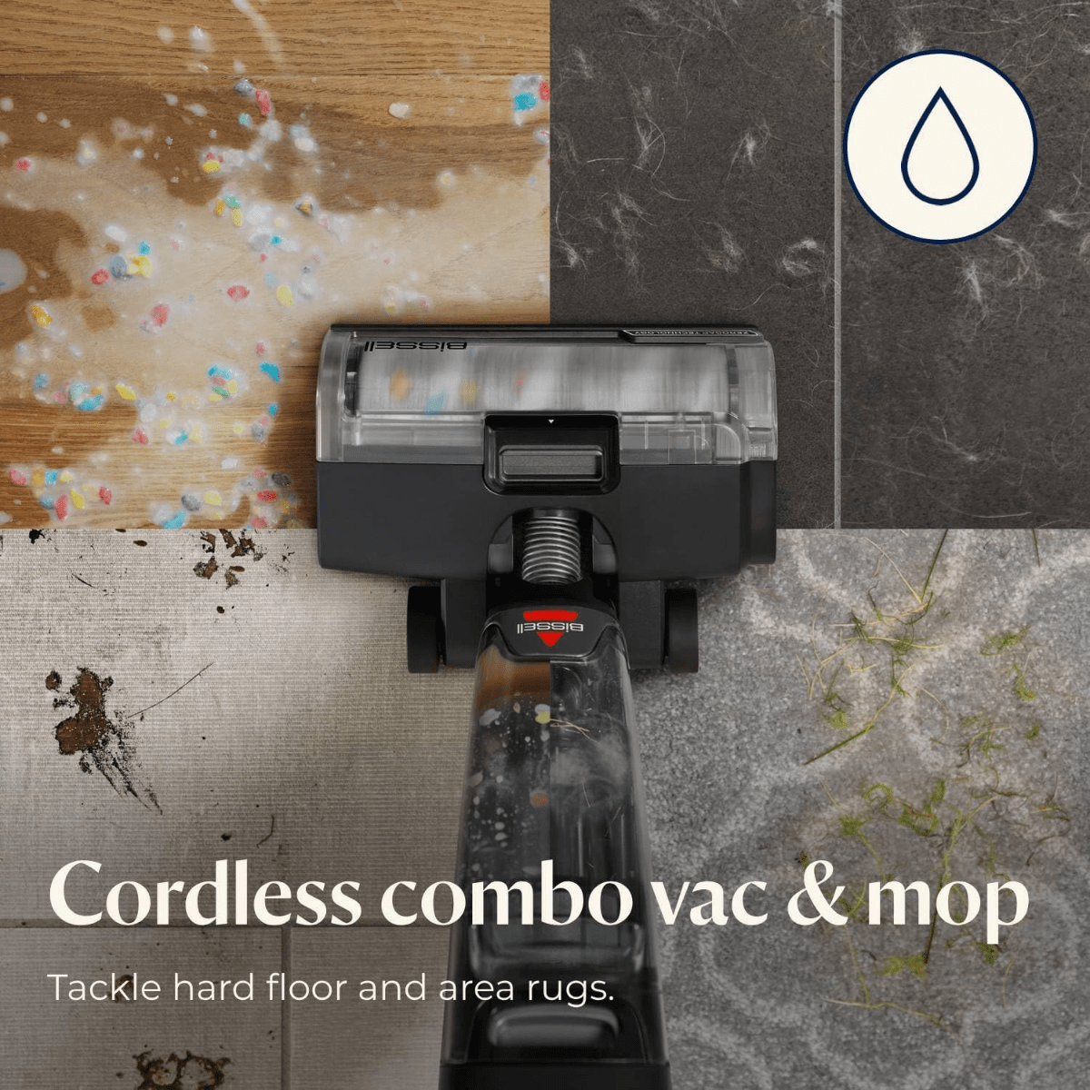 Bissell CrossWave OmniForce Edge All-in-One Vacuum Cleaner - Infographic 1