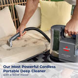 Bissell Little Green Cordless Portable Carpet Cleaner - Infographic 1