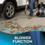 Bissell MultiClean Wet/Dry Auto Vacuum - Blower Function Graphic
