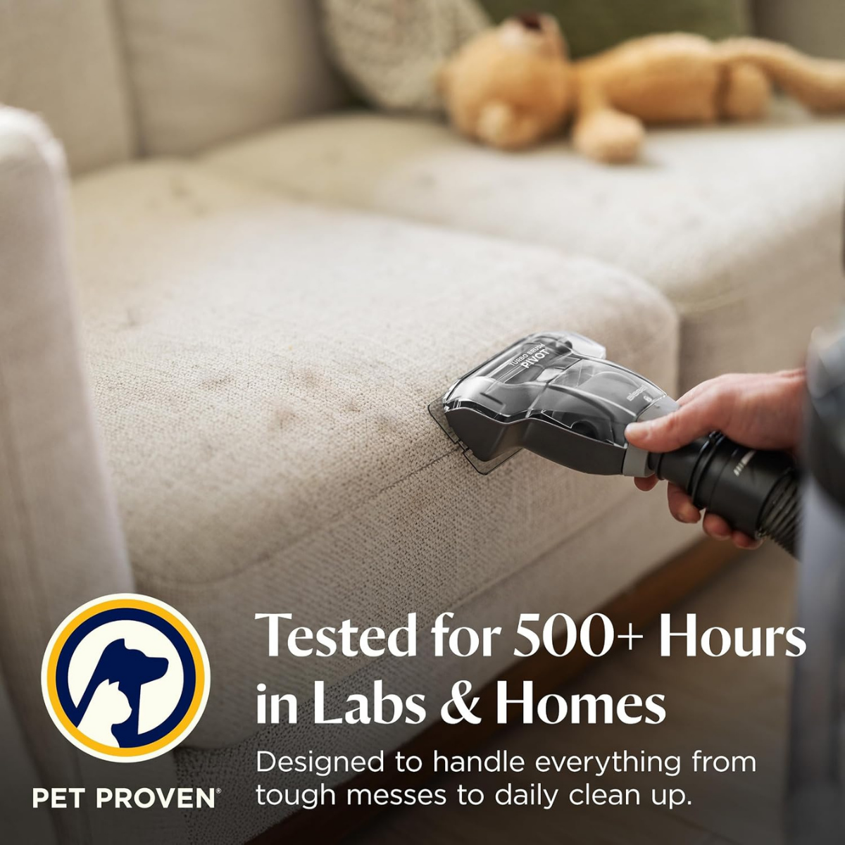 Bissell Pet Hair Turbo Lift-Off Upright Vacuum - Infographic 5