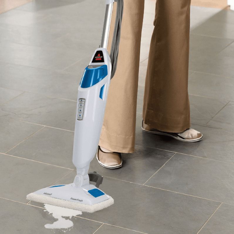 Bissell Power Fresh Multiple Surface Steam Mop 1940 - in use on kitchen floor