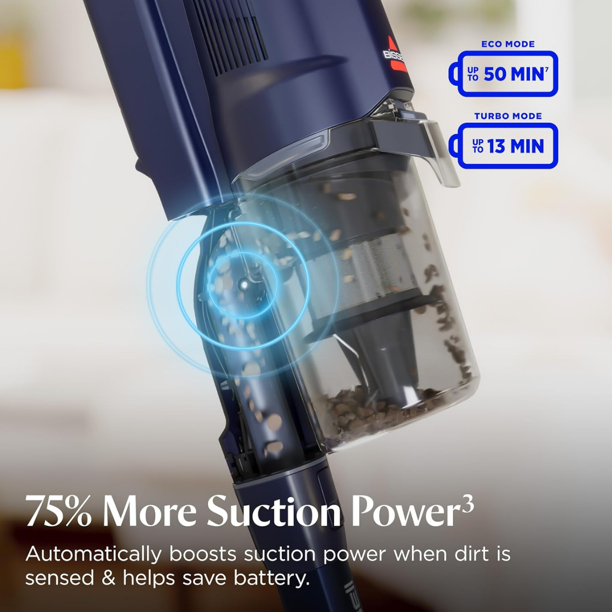 Bissell PowerClean Dual Brush Stick Vacuum - Infographic 6