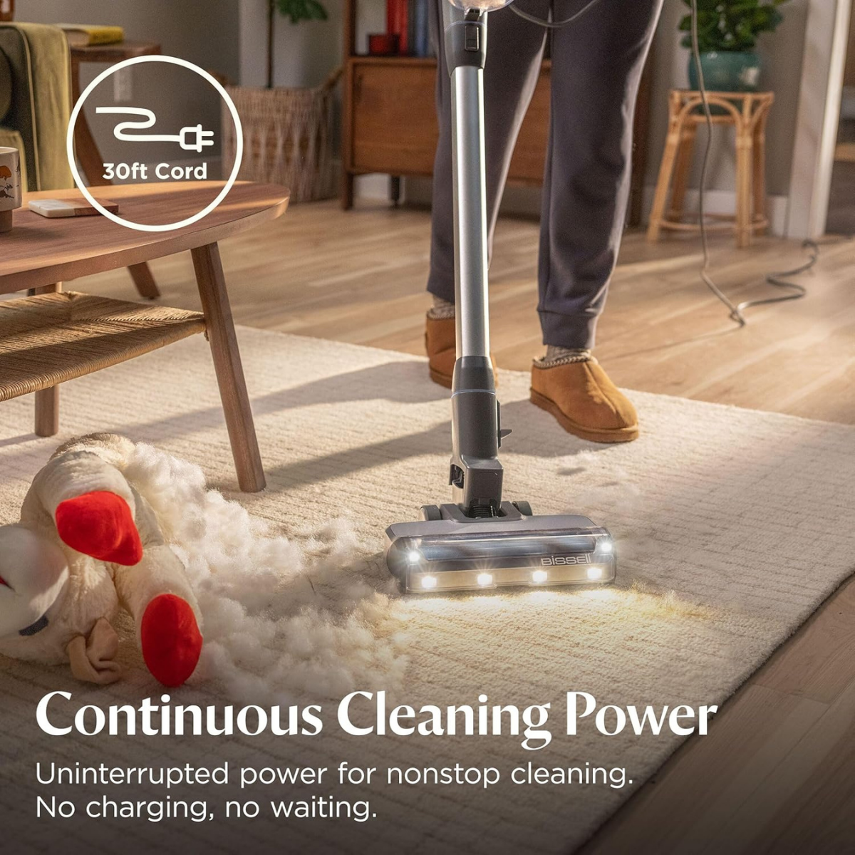 Bissell PowerClean FurFinder Corded Stick Vacuum - Infographic 4