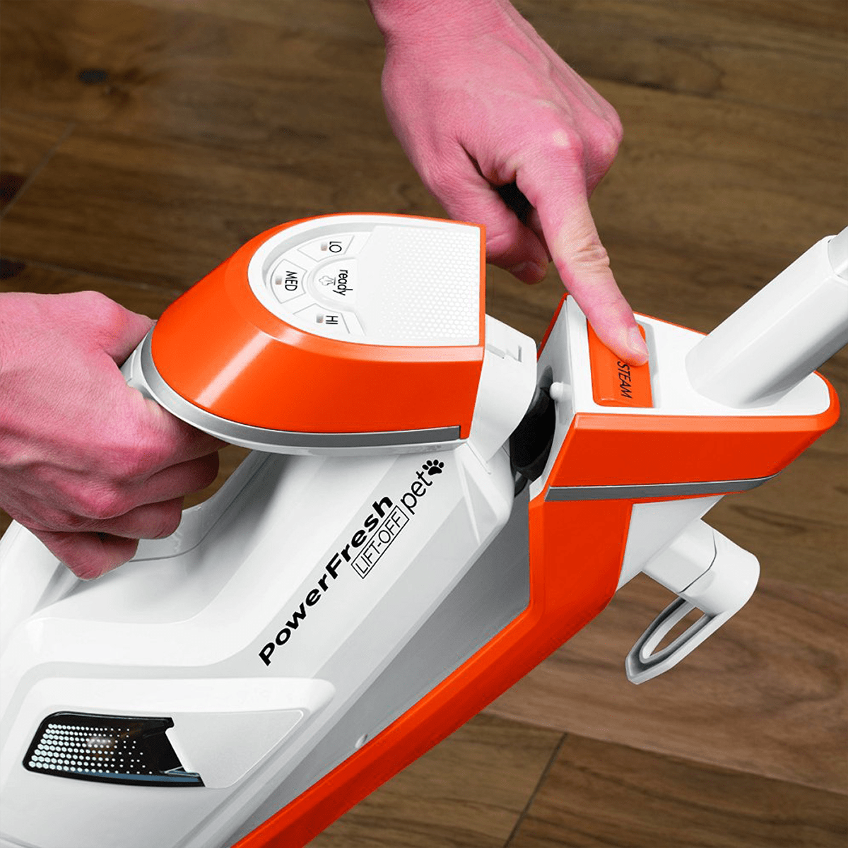 Bissell PowerFreshÂ® Pet Lift-OffÂ® Steam Mop - Lift-Off Feature