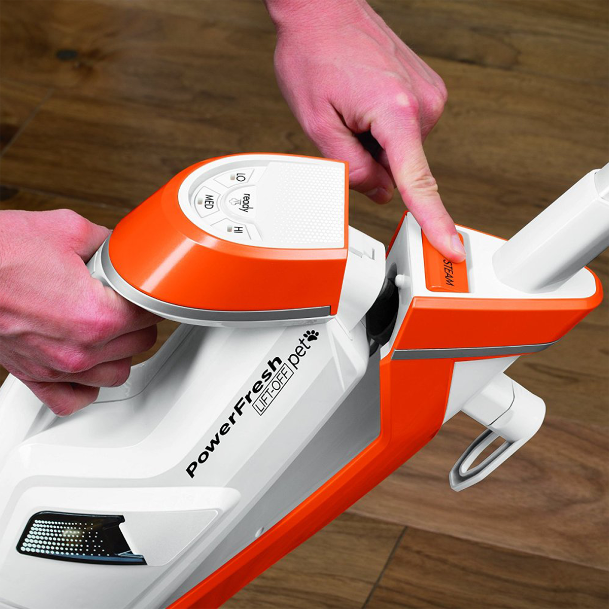Bissell PowerFreshÂ® Pet Lift-OffÂ® Steam Mop - Lift-Off Feature