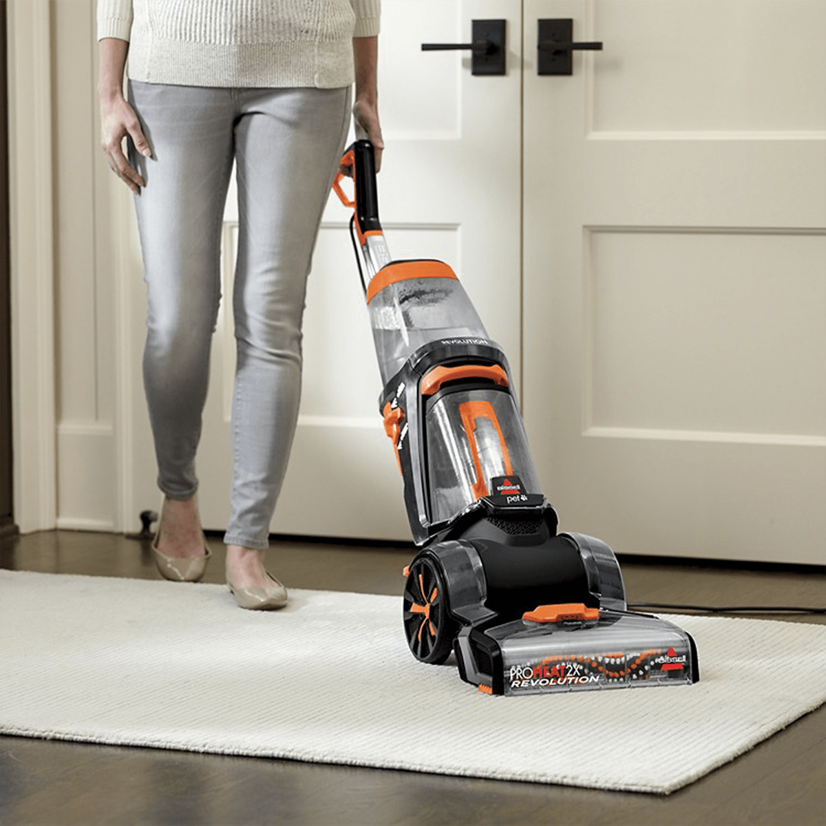 Bissell 3579 ProHeat 2X Revolution Pet Upright Carpet Cleaner - Express Mode