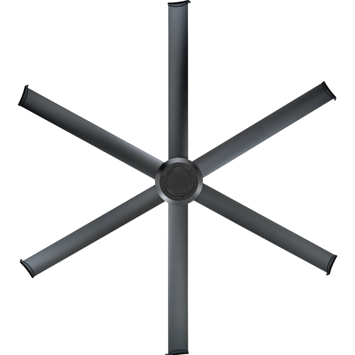 Black Universal Mount Ceiling Fan - MM1-84BB-01 - Front