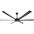 Black Universal Mount Ceiling Fan - MM1-84BB-01 - Main